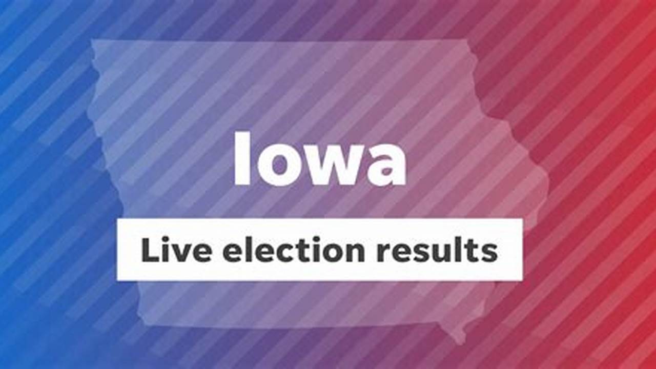 Iowa Election Results 2024 Bree Martina